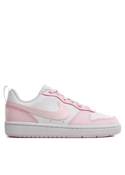 Sneakersy Nike Court Borough Low Recraft (Gs) DV5456 105 Różowy ze sklepu eobuwie.pl w kategorii Buty sportowe dziecięce - zdjęcie 172288985