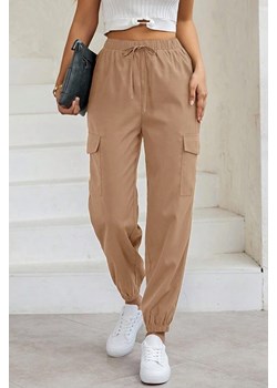 Spodnie FIOLPENA BEIGE ze sklepu Ivet Shop w kategorii Spodnie damskie - zdjęcie 172292209