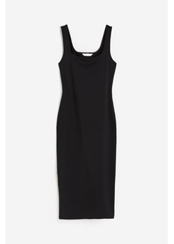 H & M - Dżersejowa sukienka bodycon - Czarny ze sklepu H&M w kategorii Sukienki - zdjęcie 172292367