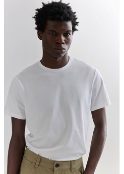 H & M - T-shirt COOLMAX Slim Fit - Biały ze sklepu H&M w kategorii T-shirty męskie - zdjęcie 172292375