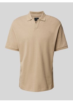 Koszulka polo z prążkowanymi zakończeniami rękawów model ‘BLADON’ ze sklepu Peek&Cloppenburg  w kategorii T-shirty męskie - zdjęcie 172292575