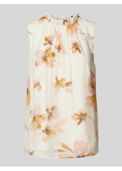 Bluzka z kwiatowym nadrukiem ze sklepu Peek&Cloppenburg  w kategorii Bluzki damskie - zdjęcie 172292606