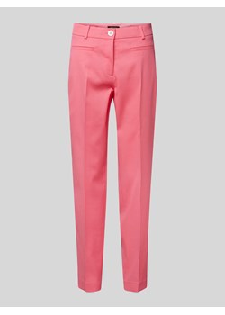 Spodnie materiałowe z lamowanymi kieszeniami ze sklepu Peek&Cloppenburg  w kategorii Spodnie damskie - zdjęcie 172292615