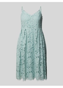 Sukienka koktajlowa o długości do kolan z efektem podpalenia ze sklepu Peek&Cloppenburg  w kategorii Sukienki - zdjęcie 172292817