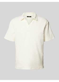Koszulka polo z froty model ‘TERRY’ ze sklepu Peek&Cloppenburg  w kategorii T-shirty męskie - zdjęcie 172292828