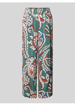 Spodnie materiałowe o skróconym kroju regular fit ze sklepu Peek&Cloppenburg  w kategorii Spodnie damskie - zdjęcie 172292849