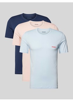 T-shirt z nadrukiem z logo w zestawie 3 szt. ze sklepu Peek&Cloppenburg  w kategorii T-shirty męskie - zdjęcie 172292868