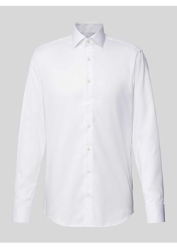Koszula biznesowa o kroju slim fit z kołnierzykiem typu kent ze sklepu Peek&Cloppenburg  w kategorii Koszule męskie - zdjęcie 172292878