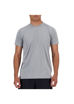 Koszulka New Balance MT41222YST - szara ze sklepu streetstyle24.pl w kategorii T-shirty męskie - zdjęcie 172294455