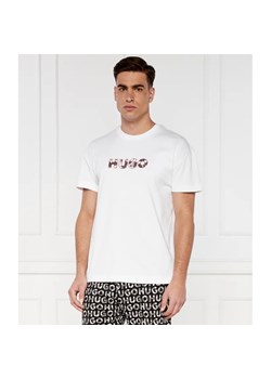Hugo Bodywear T-shirt Camo Logo | Regular Fit ze sklepu Gomez Fashion Store w kategorii T-shirty męskie - zdjęcie 172294615