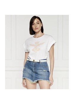 Aeronautica Militare T-shirt | Regular Fit ze sklepu Gomez Fashion Store w kategorii Bluzki damskie - zdjęcie 172294628