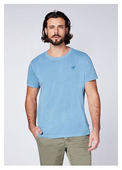 Chiemsee Koszulka &quot;Saltburn&quot; w kolorze błękitnym ze sklepu Limango Polska w kategorii T-shirty męskie - zdjęcie 172295499
