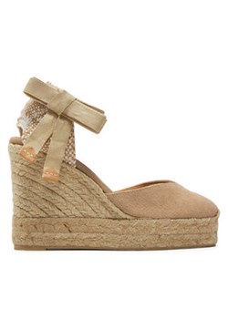 Castañer Espadryle Chiara/8Ed/002 021668 Beżowy ze sklepu MODIVO w kategorii Espadryle damskie - zdjęcie 172296358