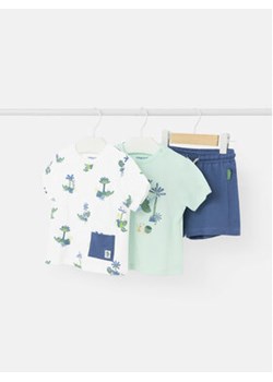 Mayoral Komplet 2 t-shirtów i spodenek 1655 Kolorowy Regular Fit ze sklepu MODIVO w kategorii Komplety niemowlęce - zdjęcie 172296518