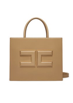 Elisabetta Franchi Torebka BS-16A-42E2-V340 Beżowy ze sklepu MODIVO w kategorii Torby Shopper bag - zdjęcie 172296536