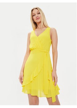 Morgan Sukienka letnia 241-ROSVAL Żółty Regular Fit ze sklepu MODIVO w kategorii Sukienki - zdjęcie 172296558