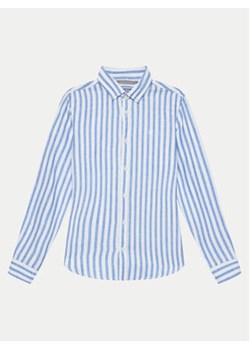 Jack&Jones Junior Koszula Maze 12258285 Niebieski Comfort Fit ze sklepu MODIVO w kategorii Koszule chłopięce - zdjęcie 172296628