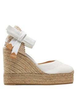 Espadryle Castañer Carina/8Ed/001 020961 Biały ze sklepu eobuwie.pl w kategorii Espadryle damskie - zdjęcie 172298315