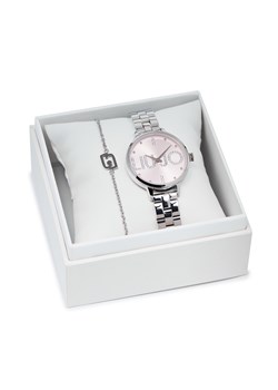 Zestaw zegarek i bransoletka Liu Jo Couple Plus TLJ2038 Srebrny ze sklepu eobuwie.pl w kategorii Zegarki - zdjęcie 172298385