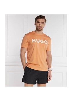 HUGO T-shirt Dulivio | Regular Fit ze sklepu Gomez Fashion Store w kategorii T-shirty męskie - zdjęcie 172299118