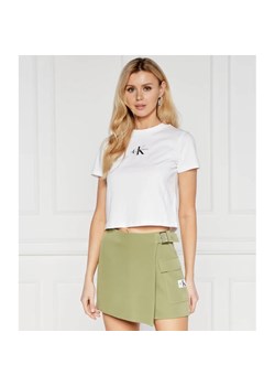 CALVIN KLEIN JEANS T-shirt | Cropped Fit ze sklepu Gomez Fashion Store w kategorii Bluzki damskie - zdjęcie 172299138