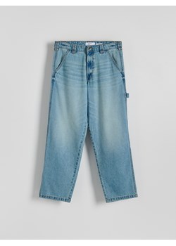 Reserved - Jeansy straight fit - niebieski ze sklepu Reserved w kategorii Jeansy męskie - zdjęcie 172300846