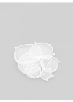 Sinsay - Pokrywki silikonowe 6 pack - biały ze sklepu Sinsay w kategorii Akcesoria kuchenne - zdjęcie 172301536