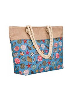 Plażowa torebka shopperka damska w muszle ze sklepu 5.10.15 w kategorii Torby Shopper bag - zdjęcie 172301929