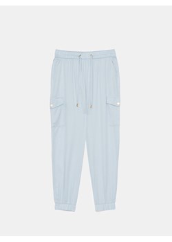 Mohito - Spodnie z lyocellu - błękitny ze sklepu Mohito w kategorii Spodnie damskie - zdjęcie 172302885