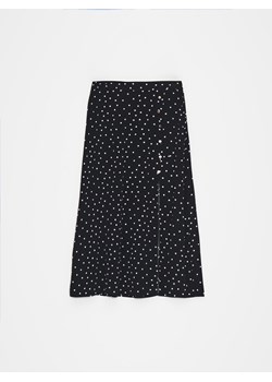 Mohito - Spódnica midi z wiskozy - czarny ze sklepu Mohito w kategorii Spódnice - zdjęcie 172302889