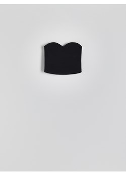 Reserved - Dzianinowy top - czarny ze sklepu Reserved w kategorii Bluzki damskie - zdjęcie 172303557