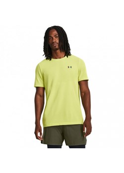 Męska koszulka treningowa Under Armour UA Vanish Elite Seamless SS - limonka ze sklepu Sportstylestory.com w kategorii T-shirty męskie - zdjęcie 172304738