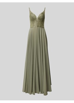 Sukienka wieczorowa z obszyciem cekinami ze sklepu Peek&Cloppenburg  w kategorii Sukienki - zdjęcie 172305728