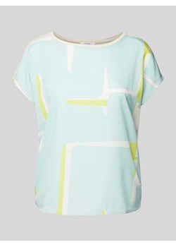 T-shirt z nadrukiem na całej powierzchni model ‘Sisbo’ ze sklepu Peek&Cloppenburg  w kategorii Bluzki damskie - zdjęcie 172308985