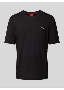 T-shirt z nadrukiem z logo model ‘Dero’ ze sklepu Peek&Cloppenburg  w kategorii T-shirty męskie - zdjęcie 172309005