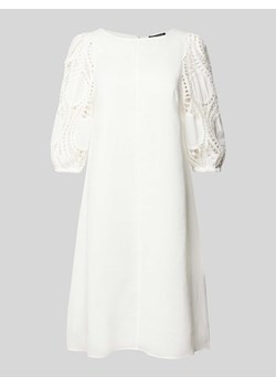 Sukienka o długości do kolan w jednolitym kolorze ze sklepu Peek&Cloppenburg  w kategorii Sukienki - zdjęcie 172309077
