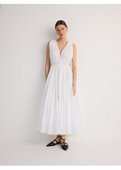 Reserved - Sukienka maxi - złamana biel ze sklepu Reserved w kategorii Sukienki - zdjęcie 172310399