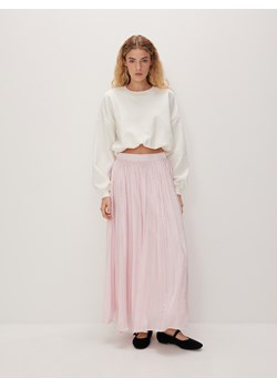 Reserved - Spódnica z połyskiem - różowy ze sklepu Reserved w kategorii Spódnice - zdjęcie 172310698