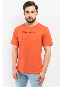 t-shirt męski pepe jeans pm508208 pomarańczowy ze sklepu Royal Shop w kategorii T-shirty męskie - zdjęcie 172312697