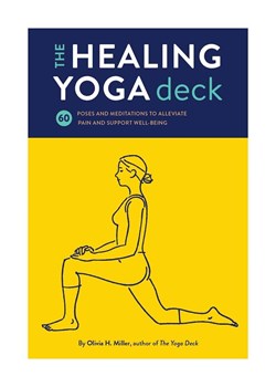 home &amp; lifestyle talia kart The Healing Yoga Deck by Olivia H. Miller, English ze sklepu ANSWEAR.com w kategorii Książki - zdjęcie 172314327