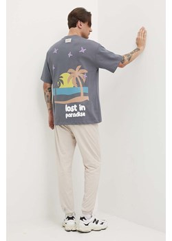 Sixth June t-shirt bawełniany męski kolor szary z nadrukiem ze sklepu ANSWEAR.com w kategorii T-shirty męskie - zdjęcie 172315569