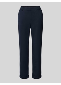 Spodnie materiałowe o luźnym kroju z zaznaczonym rozporkiem model ‘MAYA’ ze sklepu Peek&Cloppenburg  w kategorii Spodnie damskie - zdjęcie 172315716