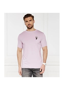 Karl Lagerfeld T-shirt CREWNECK | Regular Fit | stretch ze sklepu Gomez Fashion Store w kategorii T-shirty męskie - zdjęcie 172315887