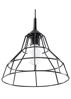 Loftowa lampa wisząca E821-Anato - czarny ze sklepu Edinos.pl w kategorii Lampy wiszące - zdjęcie 172318755