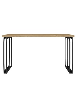 Drewniane biurko 140x60 dla dorosłych i uczniów dąb - Bahama 13X ze sklepu Edinos.pl w kategorii Biurka i sekretarzyki - zdjęcie 172318927