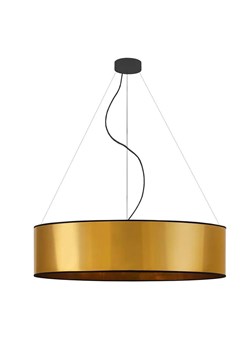 Złota lampa wisząca w stylu glamour 80 cm - EX325-Portona ze sklepu Edinos.pl w kategorii Lampy wiszące - zdjęcie 172318946