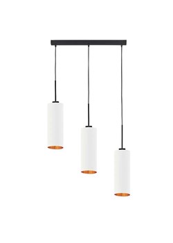 Potrójna lampa wisząca na czarnym stelażu - E5-F65 ze sklepu Edinos.pl w kategorii Lampy wiszące - zdjęcie 172319037
