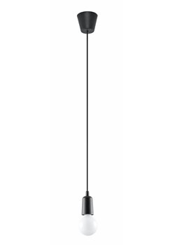 Czarna loftowa lampa wisząca zwis - EX541-Diegi ze sklepu Edinos.pl w kategorii Lampy wiszące - zdjęcie 172319108
