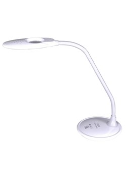 Biała lampka biurkowa LED do pracowni - 5X 80cm S260 L6-H27 ze sklepu Edinos.pl w kategorii Lampy stołowe - zdjęcie 172320088