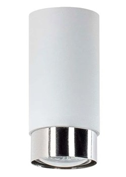 Biała minimalistyczna lampa sufitowa tuba - S686-Hivo ze sklepu Edinos.pl w kategorii Lampy sufitowe - zdjęcie 172320828